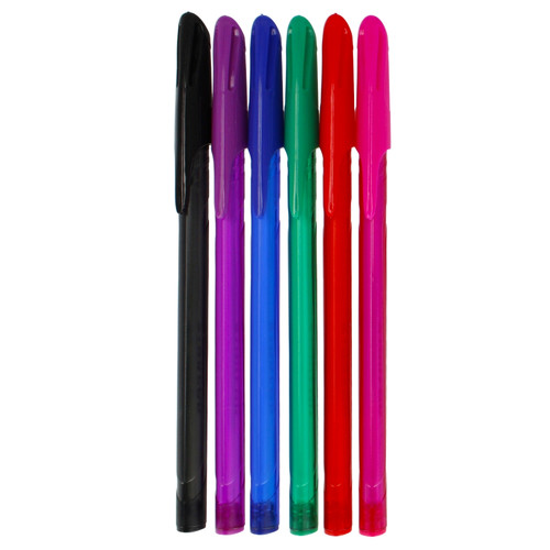 Starpak Ball Pens 6 Colours