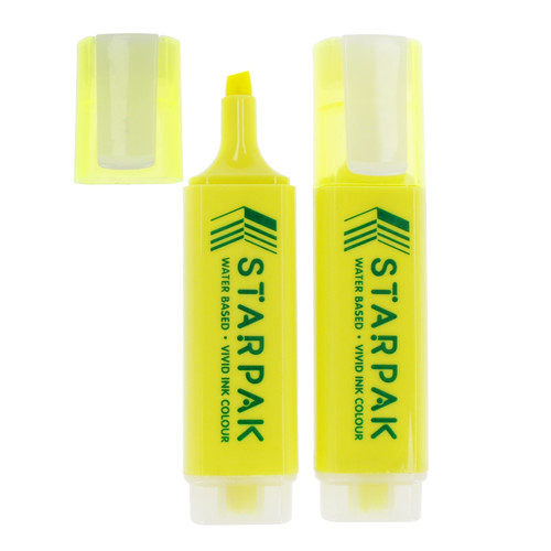 Starpak Highlighter Yellow 10pcs