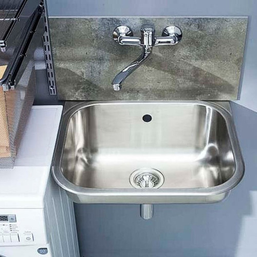 Garage/Utility/Laundry Sink 1 Bowl, polished