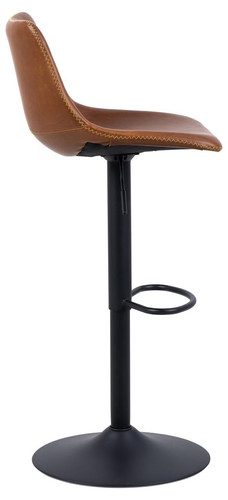 Bar Stool Oregon high PU, brandy