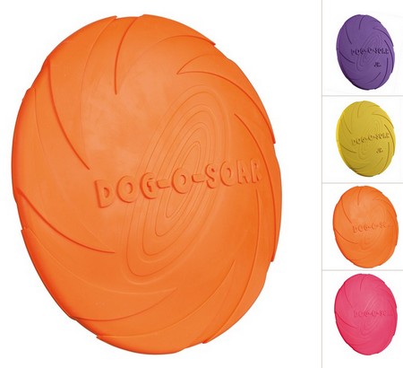 Trixie Dog Disc Frisbee Dog-O-Soar Jr. 18cm, assorted colours