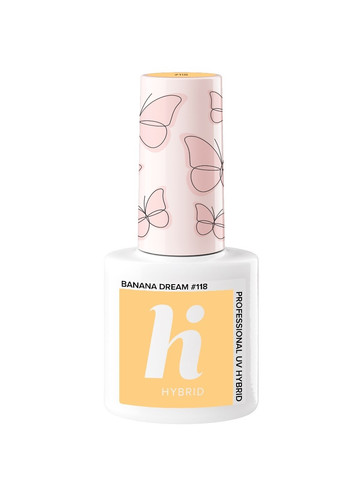 Hi Hybrid Nail Polish Butterfly #118 Banana Dream 5ml