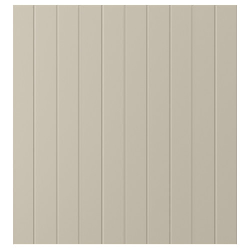 SUTTERVIKEN Door, grey-beige, 60x64 cm