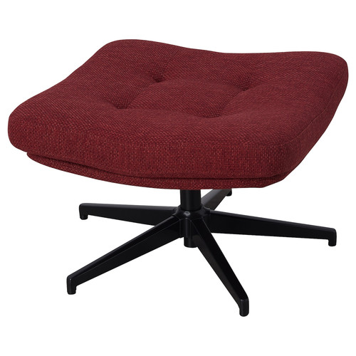 HAVBERG Footstool, Lejde red-brown