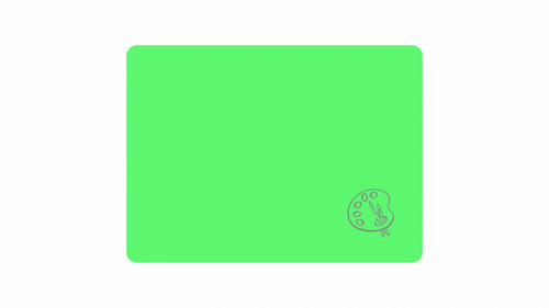 Desk Pad PP A4 380x280, neon green