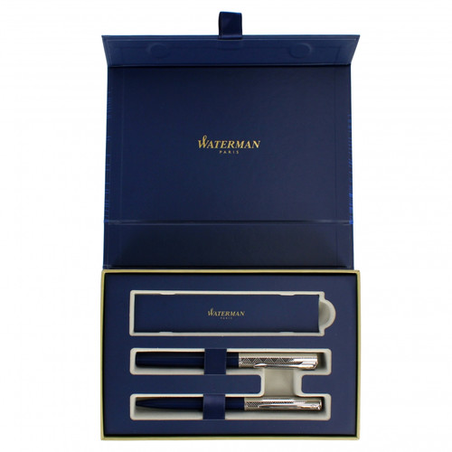 Waterman Gift Set Fountain Pen & Pen Allure Blue