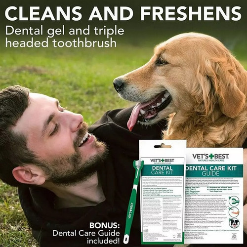 Vet's Best Dental Care Kit for Dogs Adult