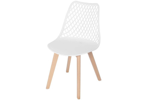 Dining Chair NICEA, white