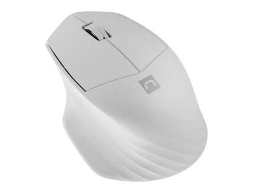 Natec Wireless Optical Mouse Siskin 2 1600 DPI Bluetooth 5.0 2.4GHz, white