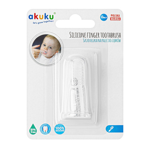 AKUKU Silicone Toothbrush And Gums Massager