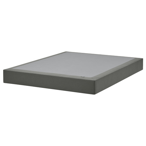 LYNGÖR Slatted mattress base, dark grey, 140x200 cm