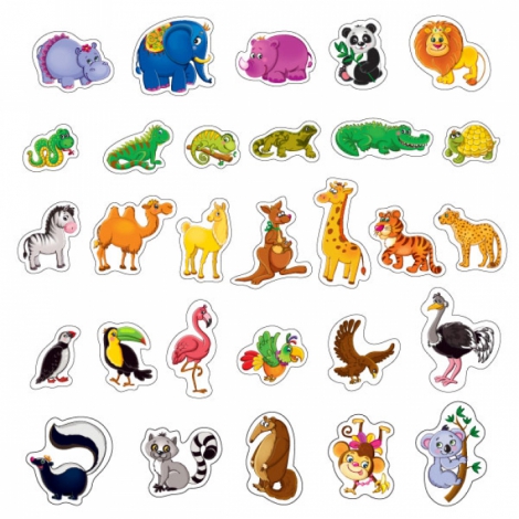 Roter Kafer Foam Magnets Zoo 3+