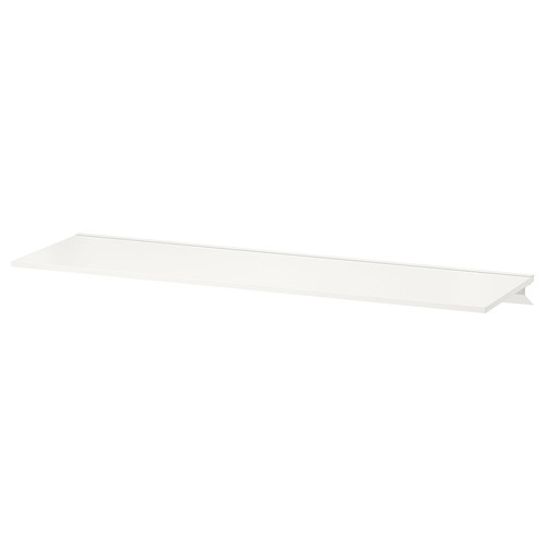 TROXHULT Wall shelf, white, 110x32 cm