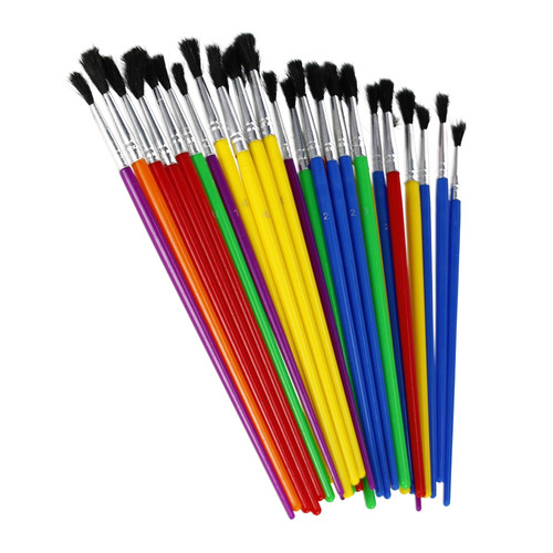 Starpak School Paintbrushes Size 1-6 72pcs