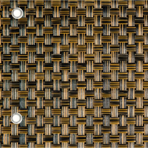 Polyester Garden Privacy Screen 100 x 500 cm, copper