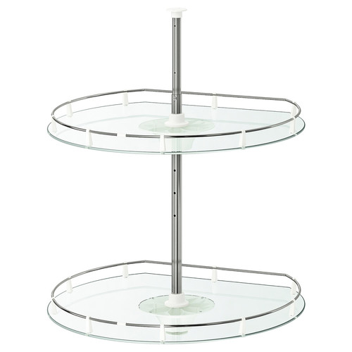 UTRUSTA Wall corner cabinet carousel