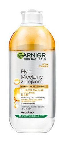 Garnier Essentials Micellar Water 2-phase with Argan Oil 400ml