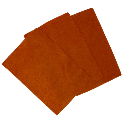 Craft Felt 5 Sheets, brown