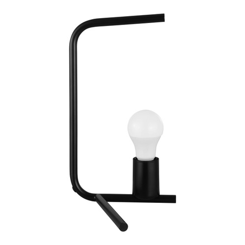 GoodHome Table Lamp Darrah E27, black