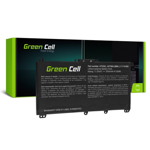 Green Cell Battery for HP 250 G7 HT03XL 11.55V 3.5Ah