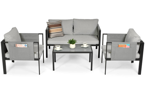 Outdoor Furniture Set IBIZA, grey