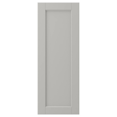 LERHYTTAN Door, light grey, 30x80 cm