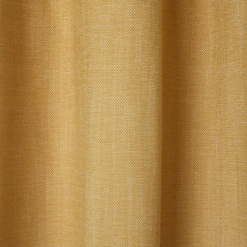 Curtain GoodHome Tiga 140x260cm, mustard yellow