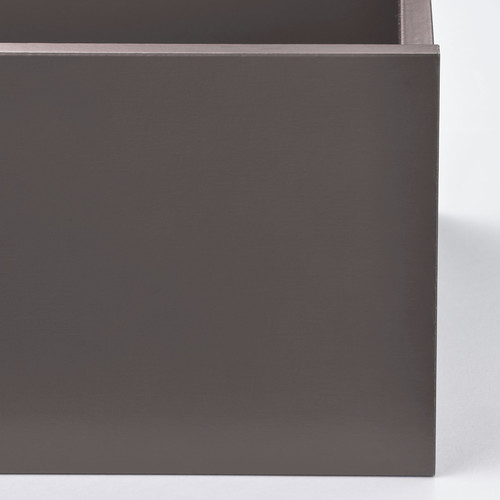 KOMPLEMENT Drawer, dark grey, 50x35 cm