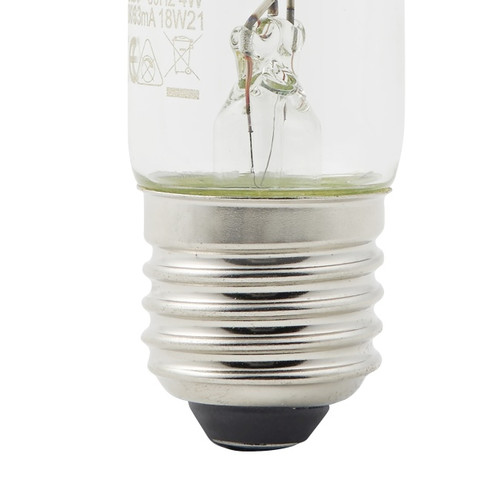 Diall LED Bulb T30 E27 4W 470lm 300mm, transparent, warm white
