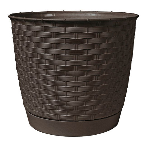 Plant Pot Ratolla Round 22 cm, umber