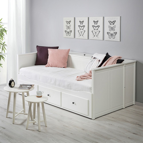 HEMNES Storage unit for mattress, white