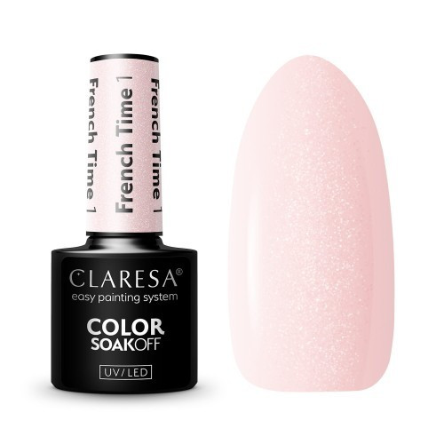 CLARESA UV/LED Color Gel Polish French Time 1 5g