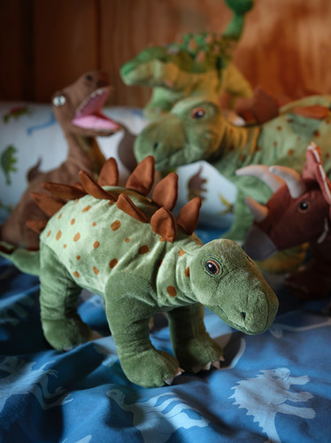 JÄTTELIK Soft toy, dinosaur, dinosaur/stegosaurus, 50 cm