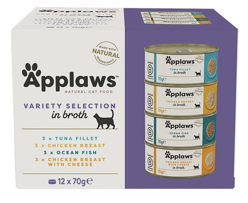 Applaws Natural Cat Food Multipack Mixed 12x70g