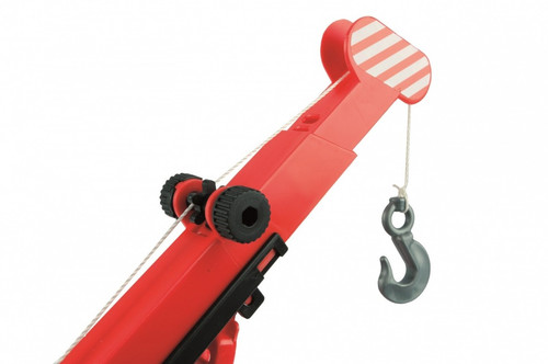 Wader Middle Truck Crane Red 38cm 3+