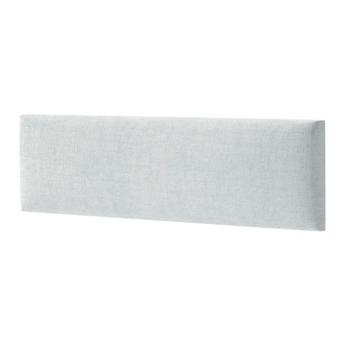 Upholstered Wall Panel Rectangle Stegu Mollis 60x15cm, silver