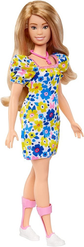 Barbie Fashionistas Doll #208, Barbie Doll With Down Syndrome HJT05 3+