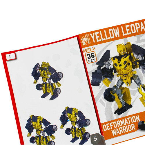 Construction Set Yellow Leopard 3+