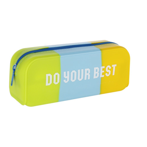 Pencil Case Silicone Tricolore Neon