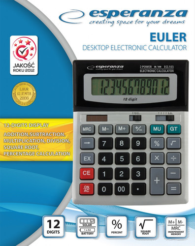 Desktop Calculator Euler ECL103