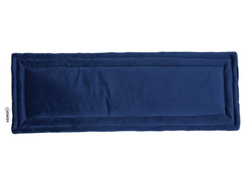 MIMIKO Pets Mat Velvet 25x70cm, navy blue