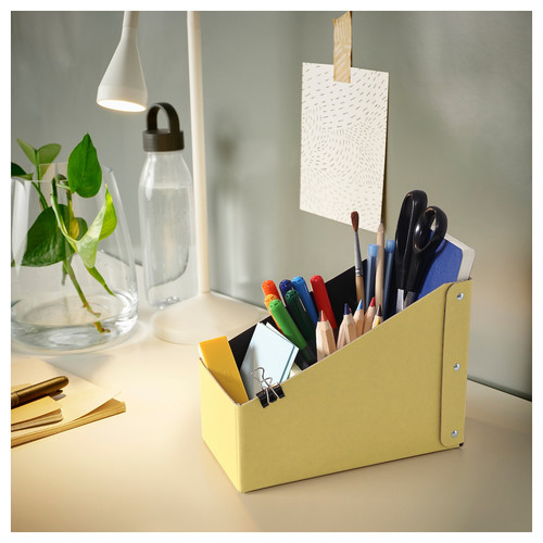 NIMM Desk organiser, yellow, 10x15 cm