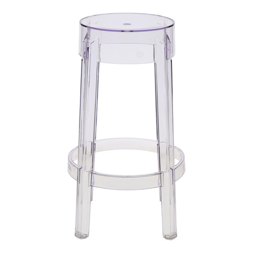 Bar Stool Ghost 66cm, transparent