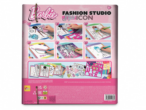 Lisciani Fashion Studio Style Icon Sketchbook Barbie 5+