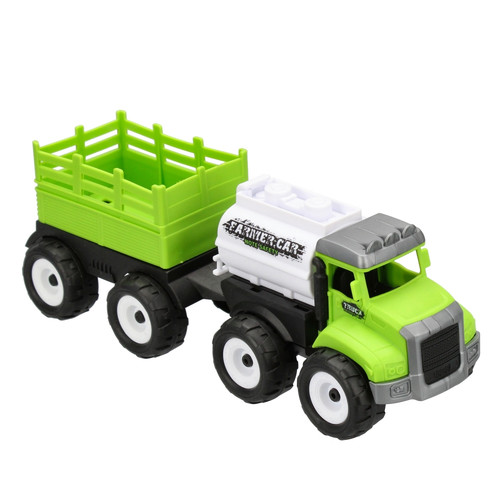 Modern Truck with Trailer, 1pc, assorted models, 3+