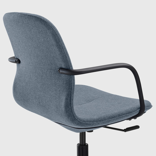 LÅNGFJÄLL Office chair with armrests