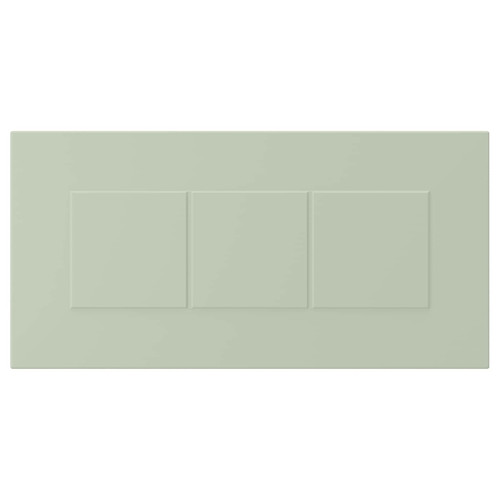 STENSUND Drawer front, light green, 40x20 cm