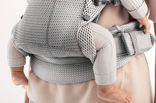 BABYBJORN - Baby Carrier Harmony 3D Mesh, Silver 0-36m