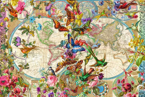 Ravensburger Jigsaw Puzzle World Map 3000pcs 14+