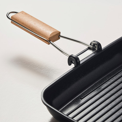 GRILLA Grill pan, non-stick coating, 36x26 cm